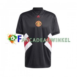 Manchester United Wedstrijdshirt met Korting Icon Retro Thuis Heren 2022-23 Korte Mouw