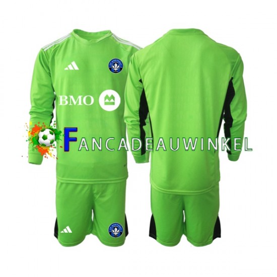 CF Montréal Wedstrijdshirt met Korting Keepersshirt Thuis Kind 2023-24 Lange Mouw