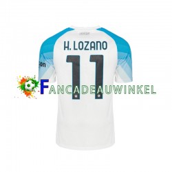 Napoli Wedstrijdshirt met Korting Face Game Lozano 11 Thuis Heren 2022-23 Korte Mouw