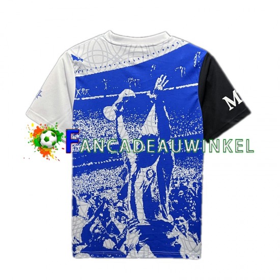 Napoli Wedstrijdshirt met Korting Maradona Champions Special Edition Thuis Heren 2023 Korte Mouw