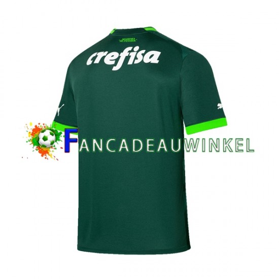 Palmeiras Wedstrijdshirt met Korting Thuis Heren 2023-24 Korte Mouw