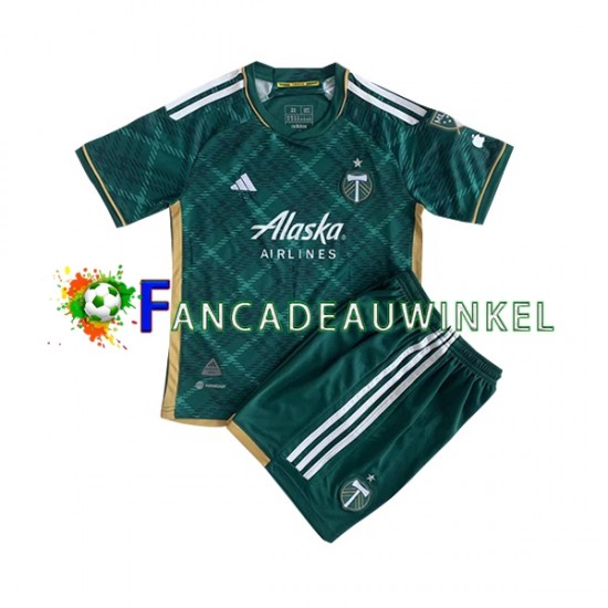 Portland Timbers Wedstrijdshirt met Korting Thuis Kind 2023 Korte Mouw