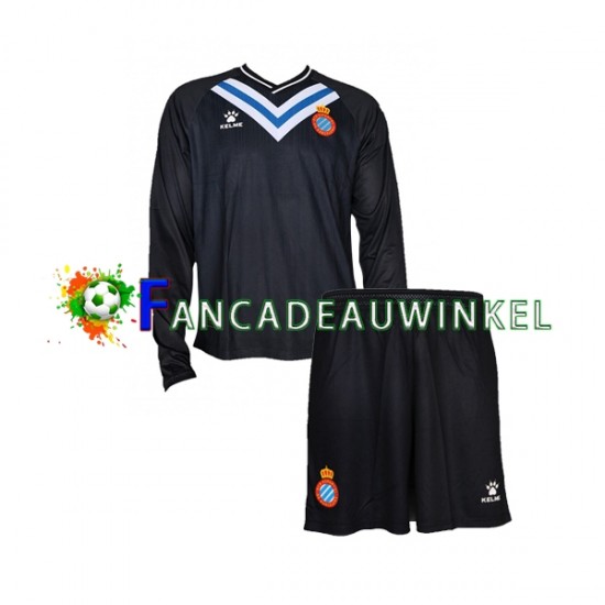 RCD Espanyol Wedstrijdshirt met Korting Keepersshirt Thuis Kind 2022-23 Lange Mouw