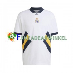 Real Madrid Wedstrijdshirt met Korting Icon Retro Thuis Heren 2022-23 Korte Mouw