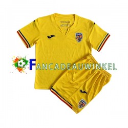 Roemenië Wedstrijdshirt met Korting Thuis Kind 2023 Korte Mouw
