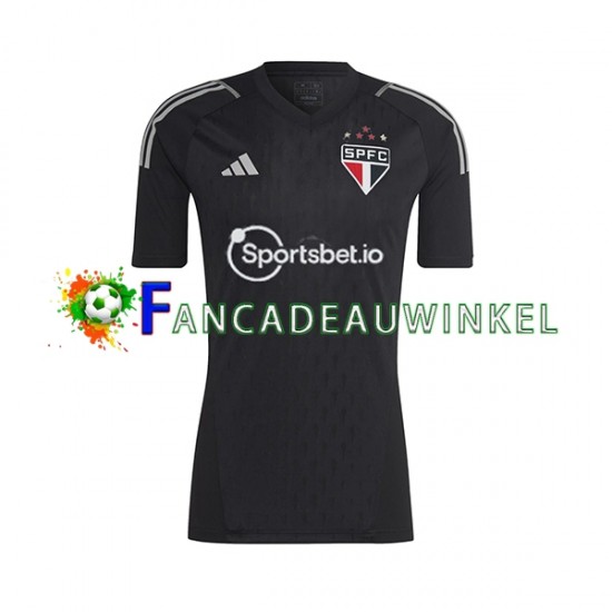 Sao Paulo Wedstrijdshirt met Korting Keepersshirt Thuis Heren 2023-24 Korte Mouw