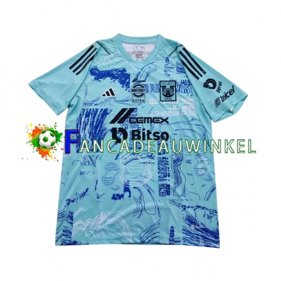 Tigres UANL Wedstrijdshirt met Korting Earth Day Keepersshirt Thuis Heren 2023-24 Korte Mouw