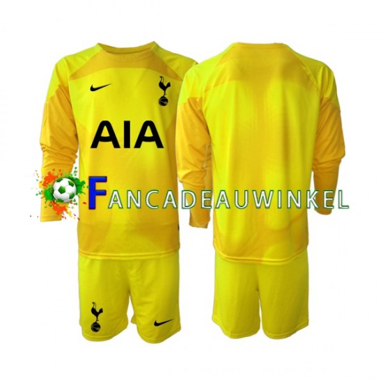 Tottenham Hotspur Wedstrijdshirt met Korting Keepersshirt Thuis Kind 2022-23 Lange Mouw