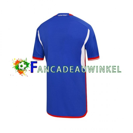 Universidad de Chile Wedstrijdshirt met Korting Thuis Heren 2023 Korte Mouw