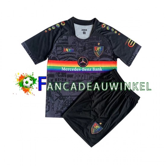 VfB Stuttgart Wedstrijdshirt met Korting Special Thuis Kind 2022-23 Korte Mouw