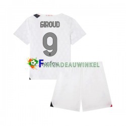 AC Milan Wedstrijdshirt met Korting Olivier Giroud 9 Uit Kind 2023-24 Korte Mouw