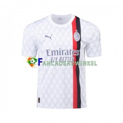 AC Milan Wedstrijdshirt met Korting Rafael Leao 10 Uit Heren 2023-24 Korte Mouw