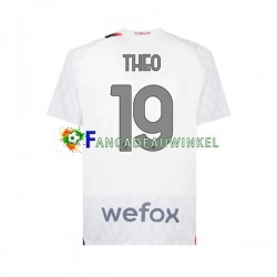 AC Milan Wedstrijdshirt met Korting Theo 19 Uit Heren 2023-24 Korte Mouw