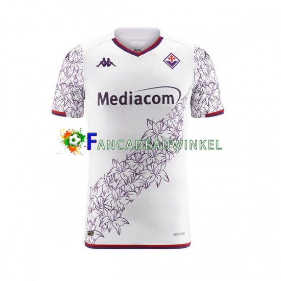 Fiorentina Wedstrijdshirt met Korting Uit Heren 2023-24 Korte Mouw