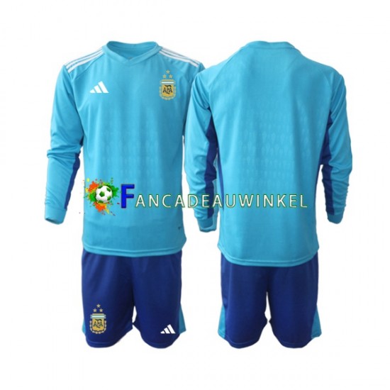 Argentinië Wedstrijdshirt met Korting Keepersshirt 3rd Kind 2023 Lange Mouw