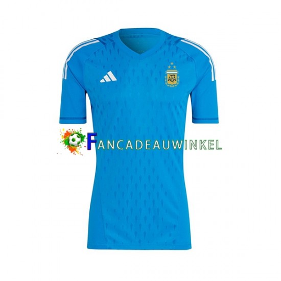 Argentinië Wedstrijdshirt met Korting Keepersshirt 3rd Heren 2023 Korte Mouw