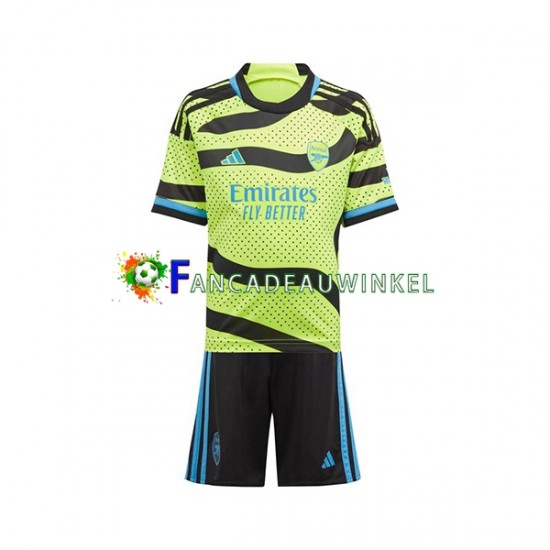 Arsenal Wedstrijdshirt met Korting Uit Kind 2023-24 Korte Mouw