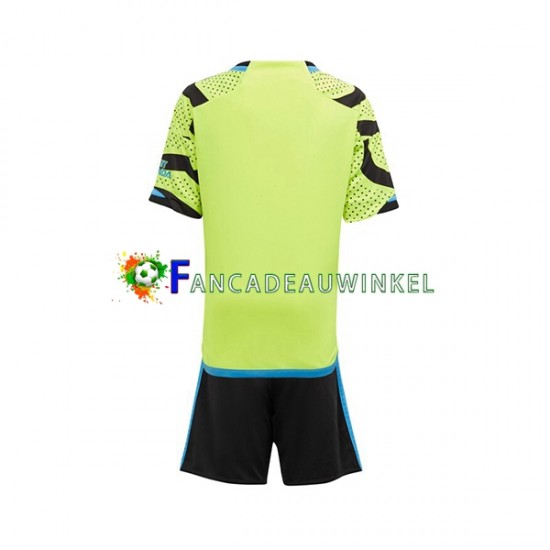 Arsenal Wedstrijdshirt met Korting Uit Kind 2023-24 Korte Mouw