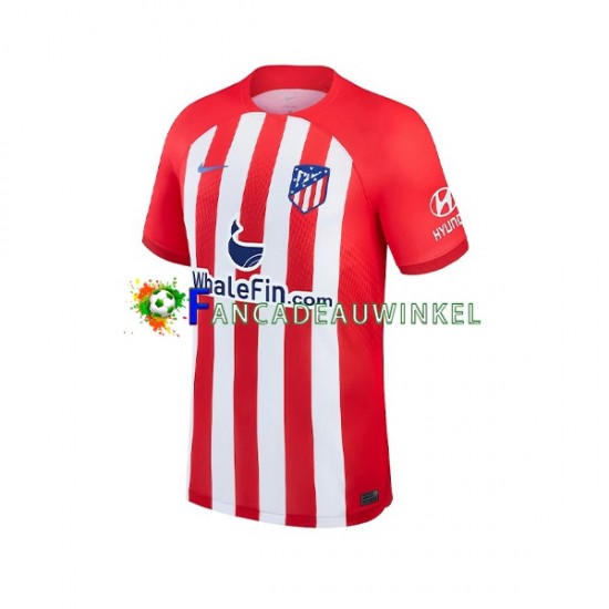 Atlético Madrid Wedstrijdshirt met Korting Thuis Heren 2023-24 Korte Mouw