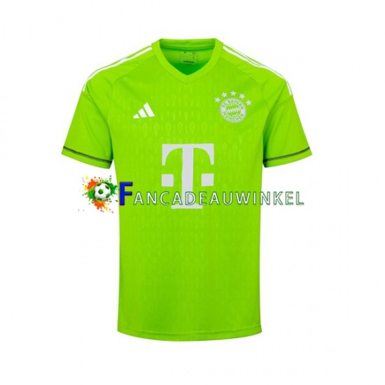 FC Bayern München Wedstrijdshirt met Korting Keepersshirt Uit Heren 2023-24 Korte Mouw