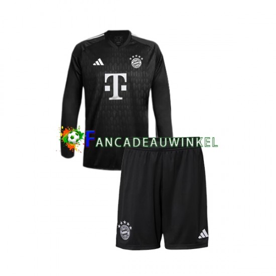 FC Bayern München Wedstrijdshirt met Korting Keepersshirt Thuis Kind 2023-24 Lange Mouw