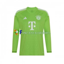 FC Bayern München Wedstrijdshirt met Korting Manuel Neuer 1 Keepersshirt Uit Heren 2023-24 Lange Mouw