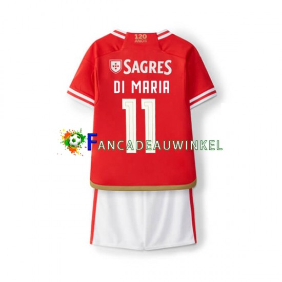 Benfica Wedstrijdshirt met Korting Di Maria 11 Thuis Kind 2023-24 Korte Mouw