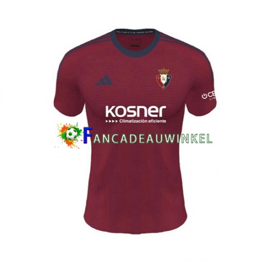 CA Osasuna Wedstrijdshirt met Korting Thuis Heren 2023-24 Korte Mouw