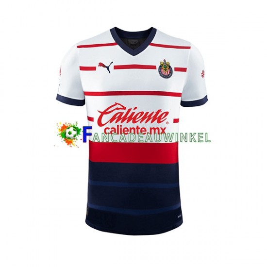 CD Guadalajara Wedstrijdshirt met Korting Uit Heren 2023-24 Korte Mouw