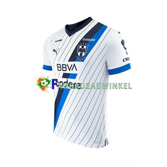 CF Monterrey Wedstrijdshirt met Korting Uit Heren 2023-24 Korte Mouw