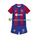 FC Barcelona Wedstrijdshirt met Korting Ansu Fati 10 Thuis Kind 2023-24 Korte Mouw