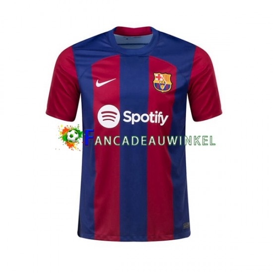 FC Barcelona Wedstrijdshirt met Korting Pedri 8 Thuis Heren 2023-24 Korte Mouw