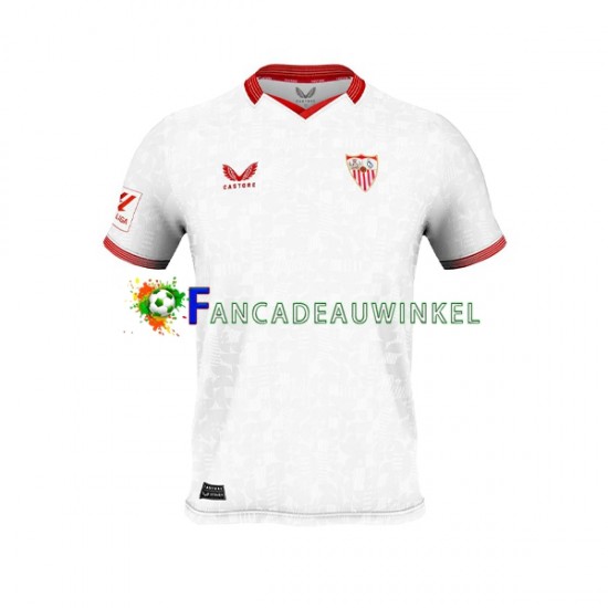 Sevilla FC Wedstrijdshirt met Korting Thuis Heren 2023-24 Korte Mouw