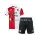 Feyenoord Rotterdam Wedstrijdshirt met Korting Thuis Kind 2023-24 Korte Mouw