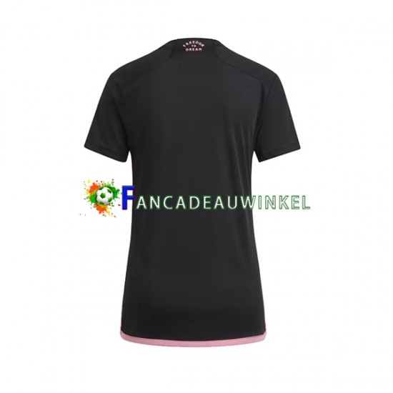 Inter Miami Wedstrijdshirt met Korting Uit Dames 2023-24 Korte Mouw