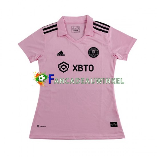 Inter Miami Wedstrijdshirt met Korting Thuis Dames 2023-24 Korte Mouw