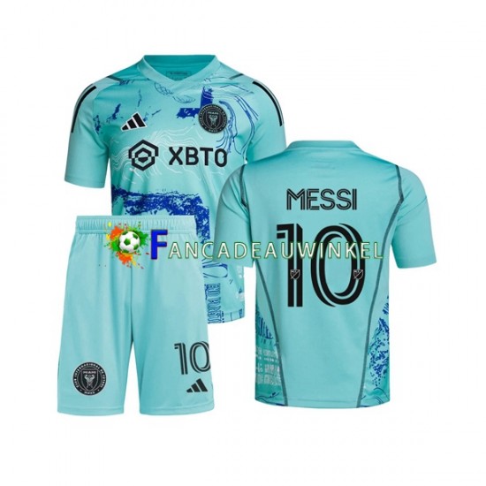 Inter Miami Wedstrijdshirt met Korting Lionel Messi 10 Special Thuis Kind 2023-24 Korte Mouw