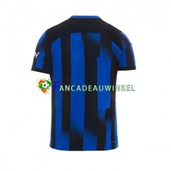 Inter Milan Wedstrijdshirt met Korting Thuis Heren 2023-24 Korte Mouw