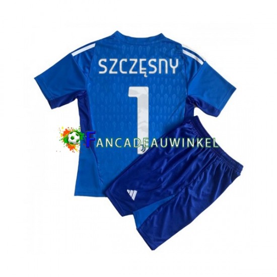 Juventus Wedstrijdshirt met Korting Wojciech Szczesny 1 Keepersshirt Thuis Kind 2023-24 Korte Mouw