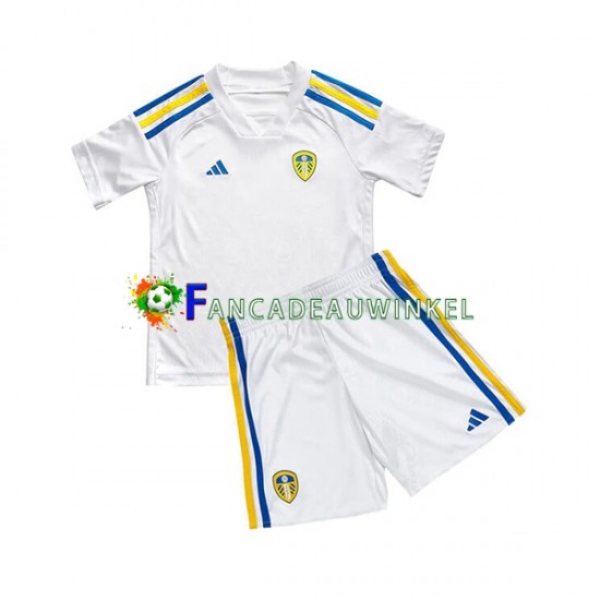 Leeds United Wedstrijdshirt met Korting Thuis Kind 2023-24 Korte Mouw