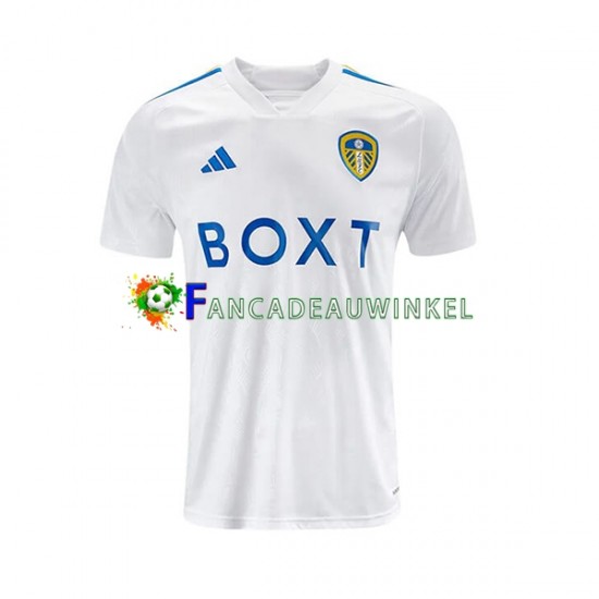 Leeds United Wedstrijdshirt met Korting Thuis Heren 2023-24 Korte Mouw