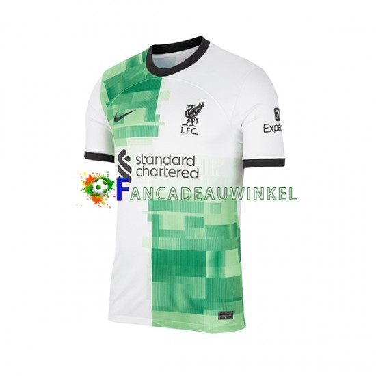 Liverpool Wedstrijdshirt met Korting Alexis Mac Allister 10 Uit Kind 2023-24 Korte Mouw