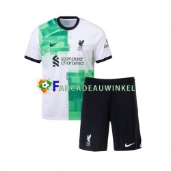 Liverpool Wedstrijdshirt met Korting Uit Kind 2023-24 Korte Mouw