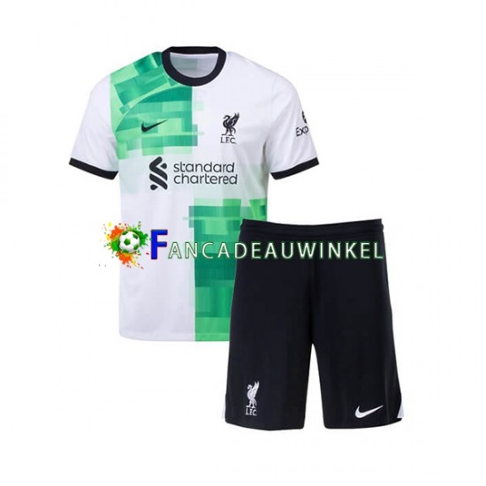 Liverpool Wedstrijdshirt met Korting Uit Kind 2023-24 Korte Mouw