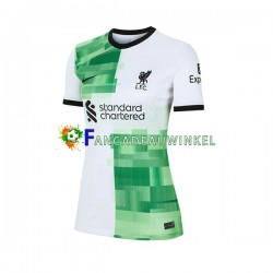 Liverpool Wedstrijdshirt met Korting Uit Dames 2023-24 Korte Mouw
