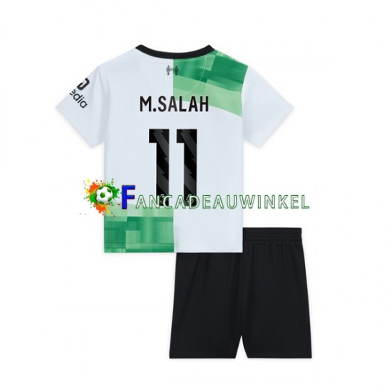 Liverpool Wedstrijdshirt met Korting M.Salah 11 Uit Kind 2023-24 Korte Mouw