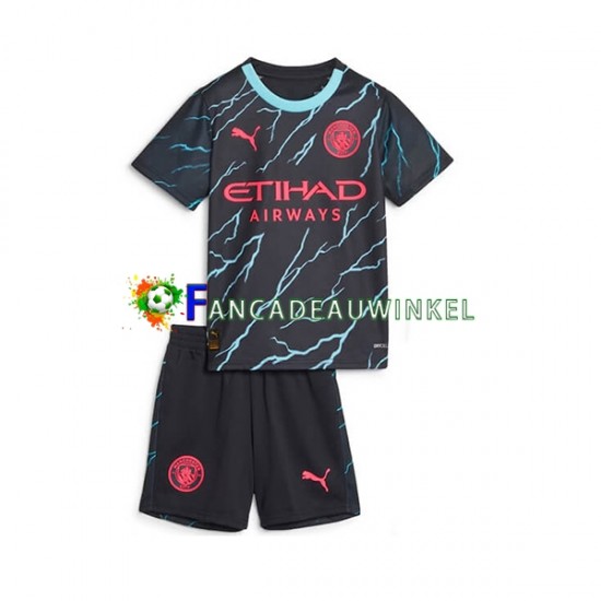 Manchester City Wedstrijdshirt met Korting 3rd Kind 2023-24 Korte Mouw