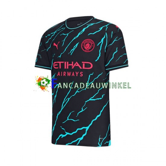 Manchester City Wedstrijdshirt met Korting Erling Haaland 9 3rd Heren 2023-24 Korte Mouw