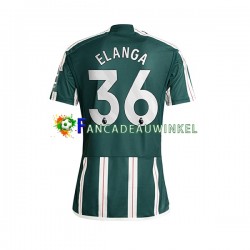 Manchester United Wedstrijdshirt met Korting Anthony Elanga 36 Uit Heren 2023-24 Korte Mouw