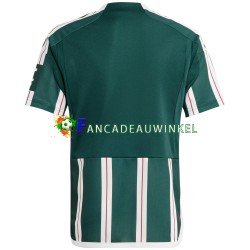 Manchester United Wedstrijdshirt met Korting Uit Heren 2023-24 Korte Mouw